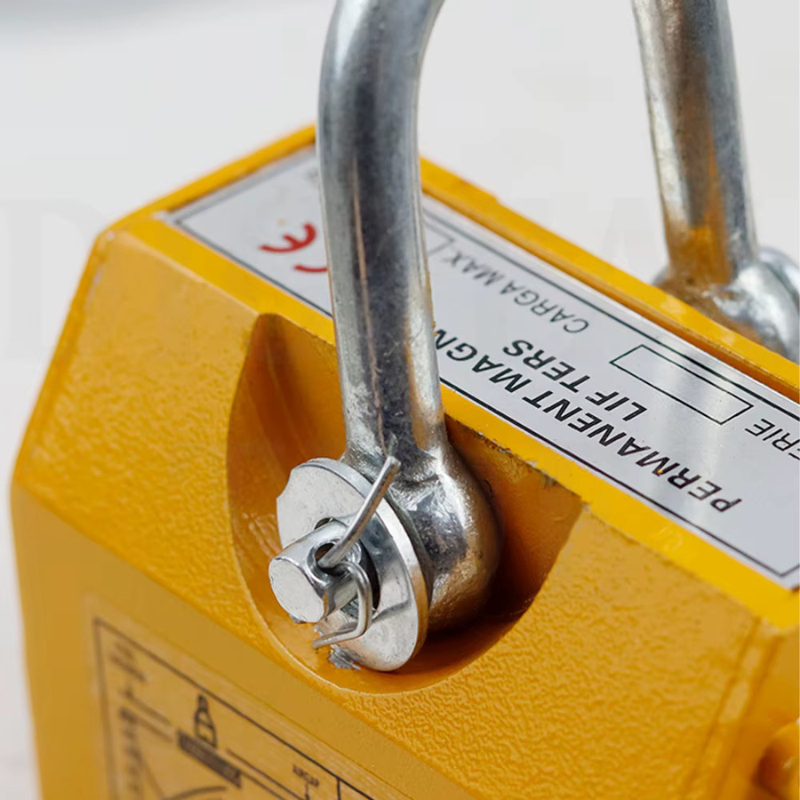 XMSJ Magnetischer Heber für Stahl, gelb, Tragkraft 200 kg - Bild 2