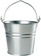 Joe's Barbeque Tropfkübel aus Metall in Silber, rund, 1,5 Liter - Bild 1