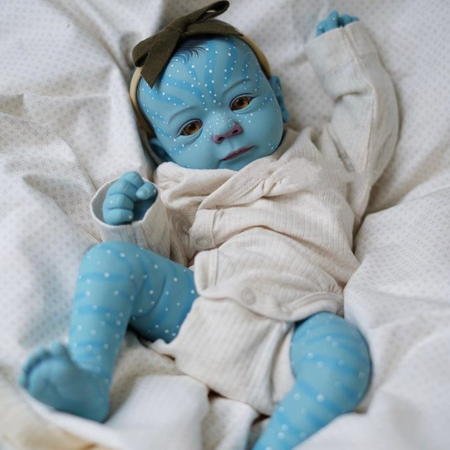 NPK Fecilia Avatar Puppe, 19 Zoll, Plüsch / Textil - Bild 1