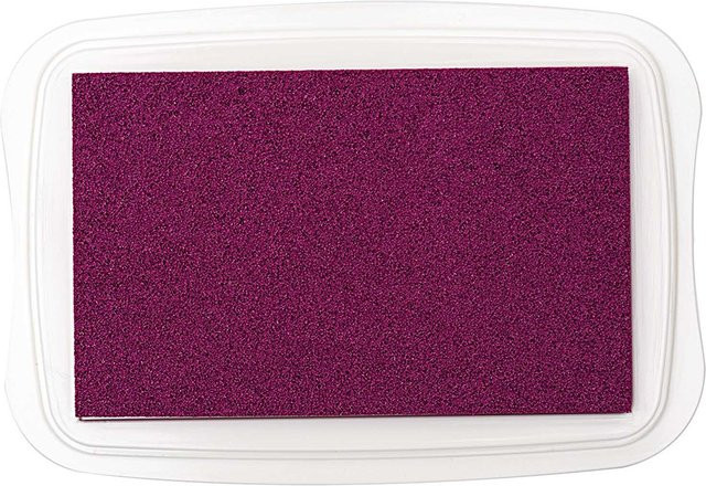 Rico Design Textilstempelkissen in Violett, B/H: 9 x 6 cm - Bild 1