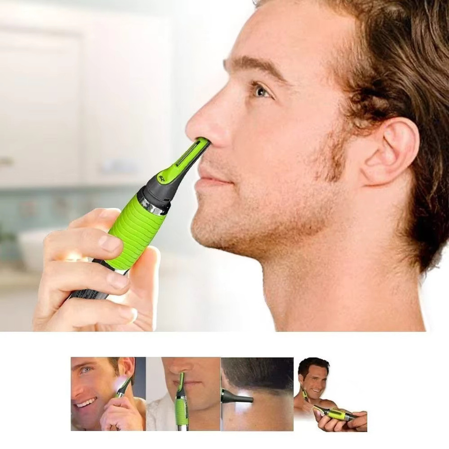 eelhoe 2in1 Gesichtsepilierer und Nasenhaartrimmer für Herren - Bild 2