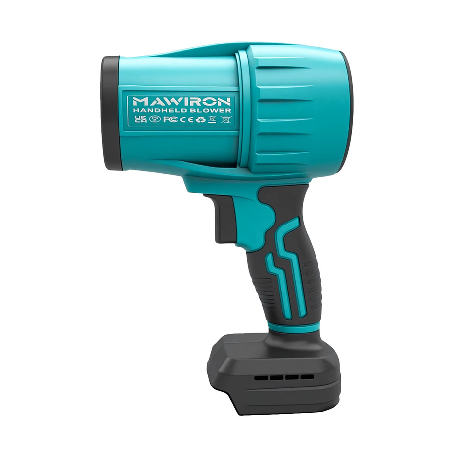 Makita LXT 18V Bürstenloser Akku-Laubbläser mit Turbo-Funktion und 3 Düsen in Türkis - Bild 8