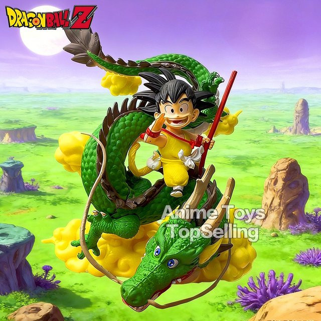 Bandai Dragon Ball Z Goku und Shenron, Actionfiguren, Kunststoff - Bild 1