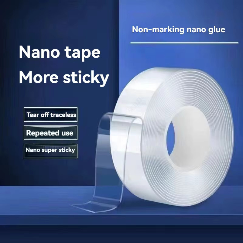 Hopk Nano doppelseitiges Klebeband, transparent, wasserfest und wiederverwendbar - Bild 5