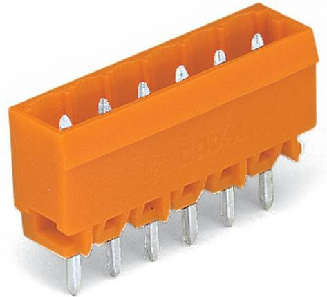 WAGO 231-374/001-000 Federleiste in Orange, 50 Stück - Bild 1