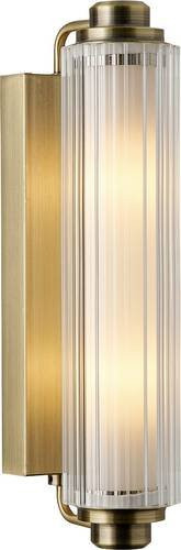 Nordlux Nimal Double Wandleuchte Messing im Art-Deco-Stil mit E14 Fassung - Bild 1