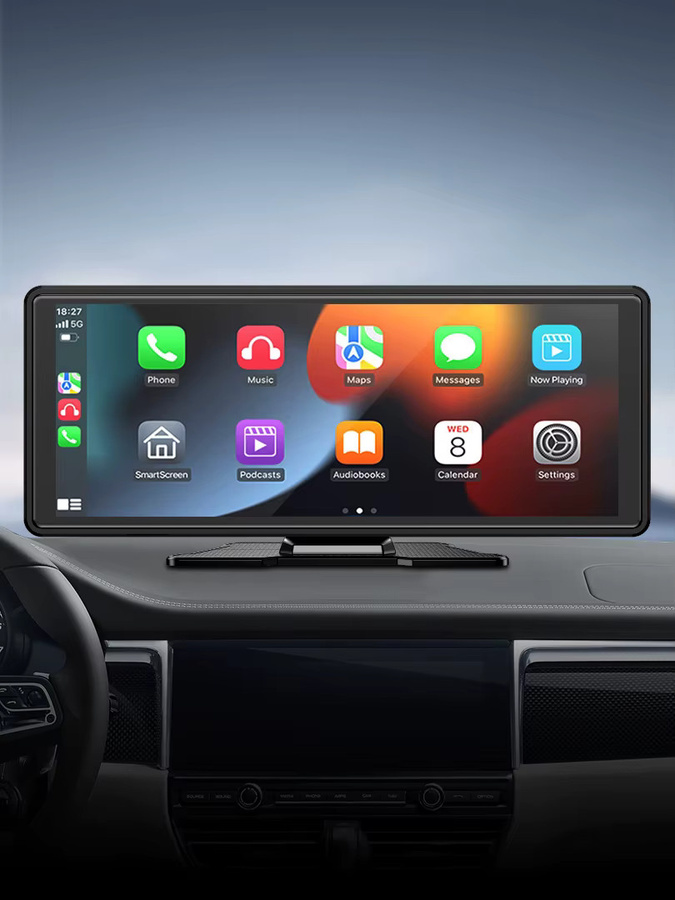 VENBES Universal Autoradio mit 10,26 Zoll IPS HD Touchscreen, Android Auto und Apple CarPlay, Schwarz, mit USB und WLAN sowie Mirrorlink-Unterstützung - Bild 6