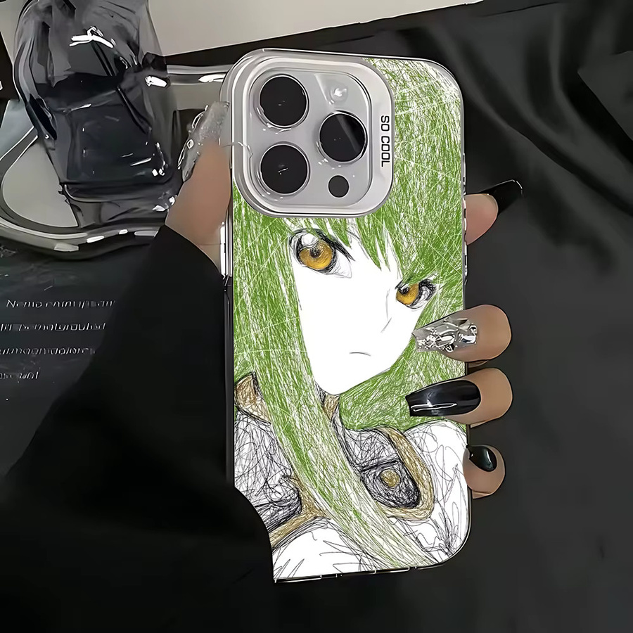 Funko Comic Code Geass Handyhülle für iPhone 17 16 15 14 13 12 11 Pro Max XR XS Max Air Plus sturzsicher mit matter Rückseite in Multicolour - Bild 2