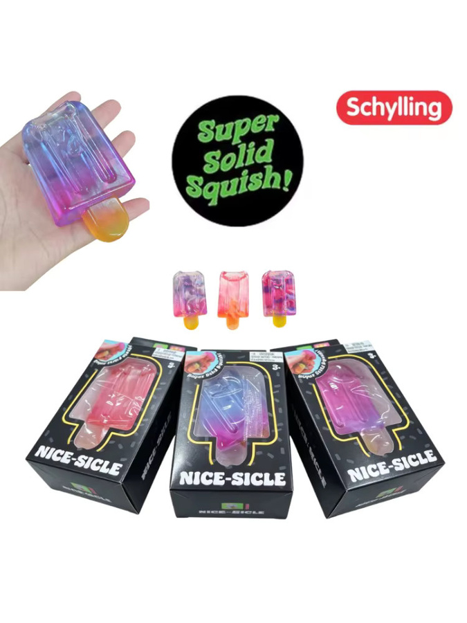 Schylling Eiscreme-Würfel Squishy Squeeze Blind Box, Set, Silikon, Bunt, ab 3 Jahren - Bild 6