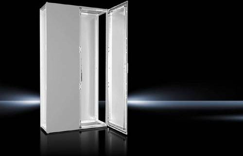 Rittal VX Schaltschrank aus Stahlblech in Lichtgrau, B/T/H: 110 x 40 x 200 cm - Bild 1
