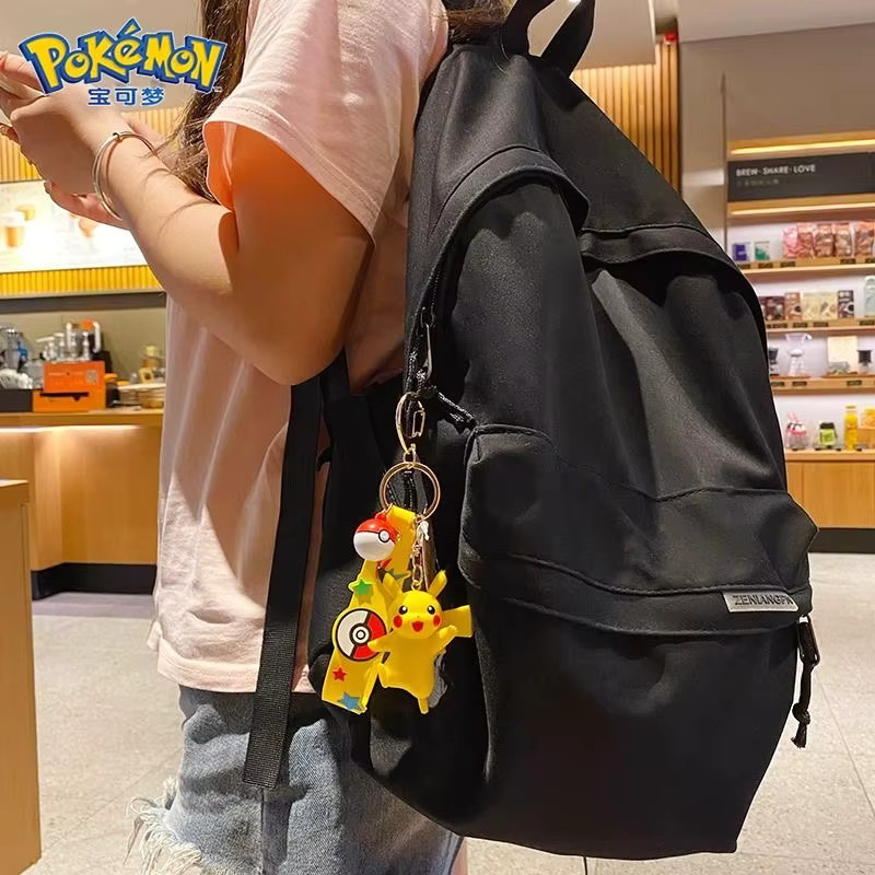 Bandai Pokémon Pikachu Gengar Cubone Snorlax Mimikyu Anime Actionfiguren, Schlüsselanhänger, Taschenanhänger, Kunststoff - Bild 3