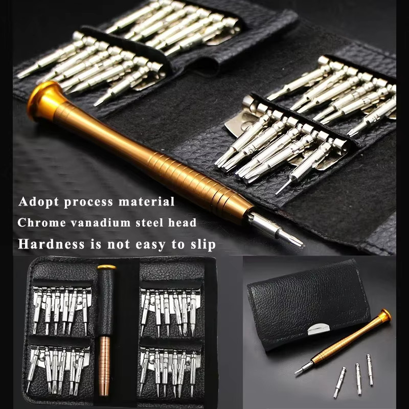 DJI Drone Reparatur Tool Kit 25 in 1 Schraubendreher Set in Schwarz für DJI Mini 2, Mini 3 Pro, Mavic Air 2, 2S Pro und Phantom 4/3 sowie Smartphones - Bild 2