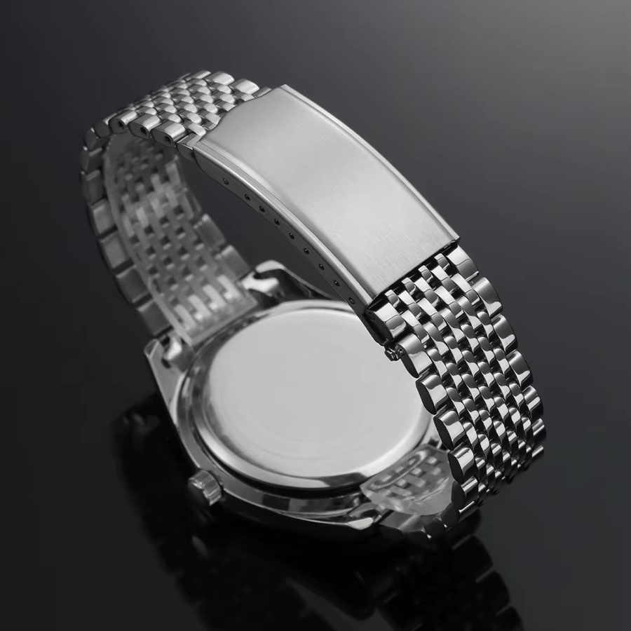 Uhrenarmband Edelstahl, Faltschließe, Herren, 18mm 19mm 20mm - Bild 3
