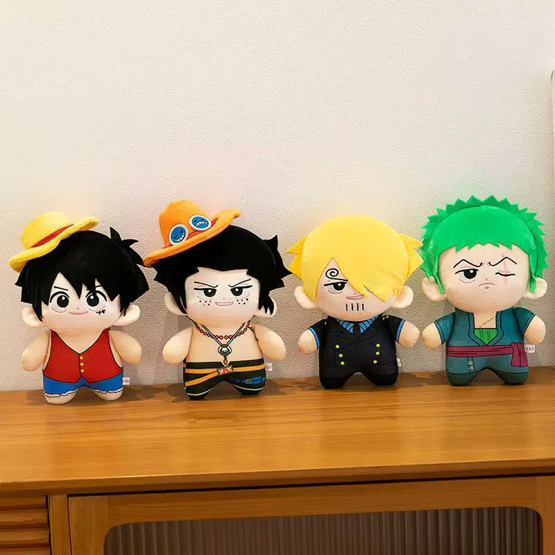 Bandai One Piece Luffy Shanzhi Ace Plüschtier, bunt/mehrfarbig - Bild 3