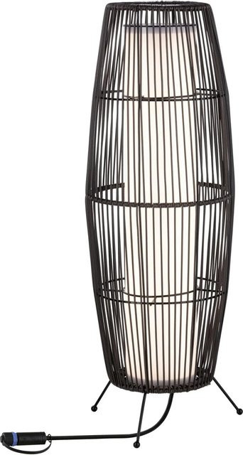 Paulmann Plug & Shine LED-Lichtobjekt Basket in Braun im Rattan-Look für Garten und Außenbereich IP44 8 W Warmweiß - Bild 1