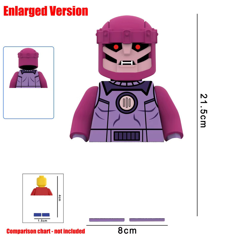 Marvel Comics The Sentinel, Superhelden-Puppe, Mini-Actionfigur-Modellbaustein - Bild 2