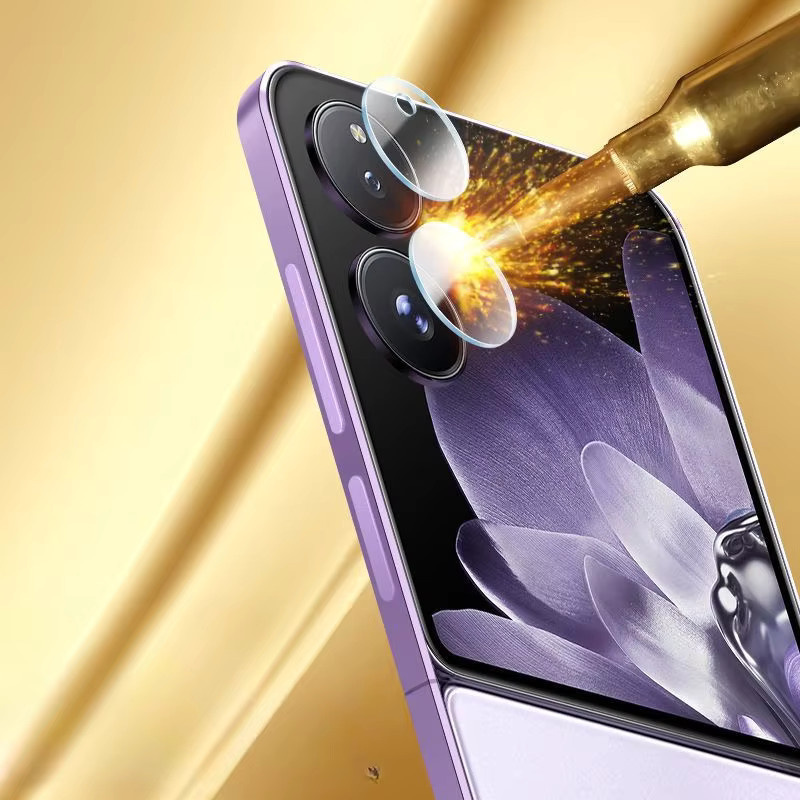 Xiaomi Mix Flip Kameraschutz aus gehärtetem Glas, transparent - Bild 3