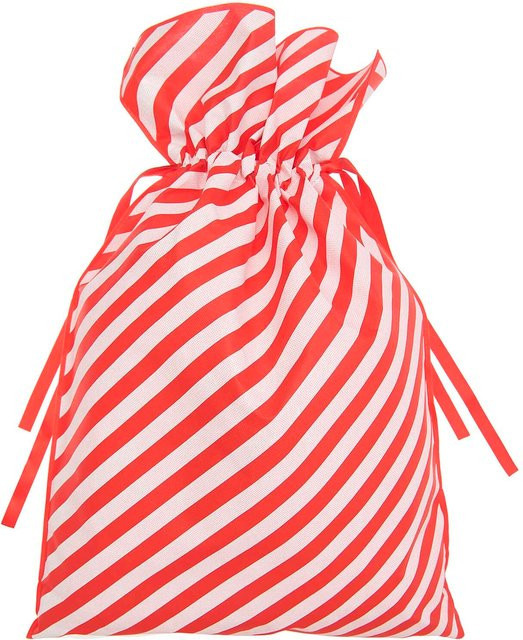 Rico Design Paper Poetry Geschenktasche rot-weiß B: 46 cm, H: 69 cm - Bild 1