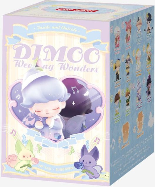 POP MART DIMOO Weaving Wonders Serie Figuren Blind Box, Einzelfigur, weiß - Bild 1