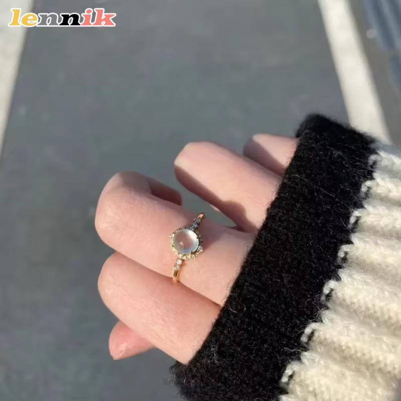 LENNIK Ring, Weiß, Zirkonia, Damen - Bild 3