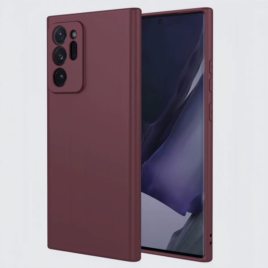 Stoßfeste Silikon Handyhülle für Samsung Galaxy Note 20 Ultra, Note 20 und Note 10+ in Rot - Bild 6
