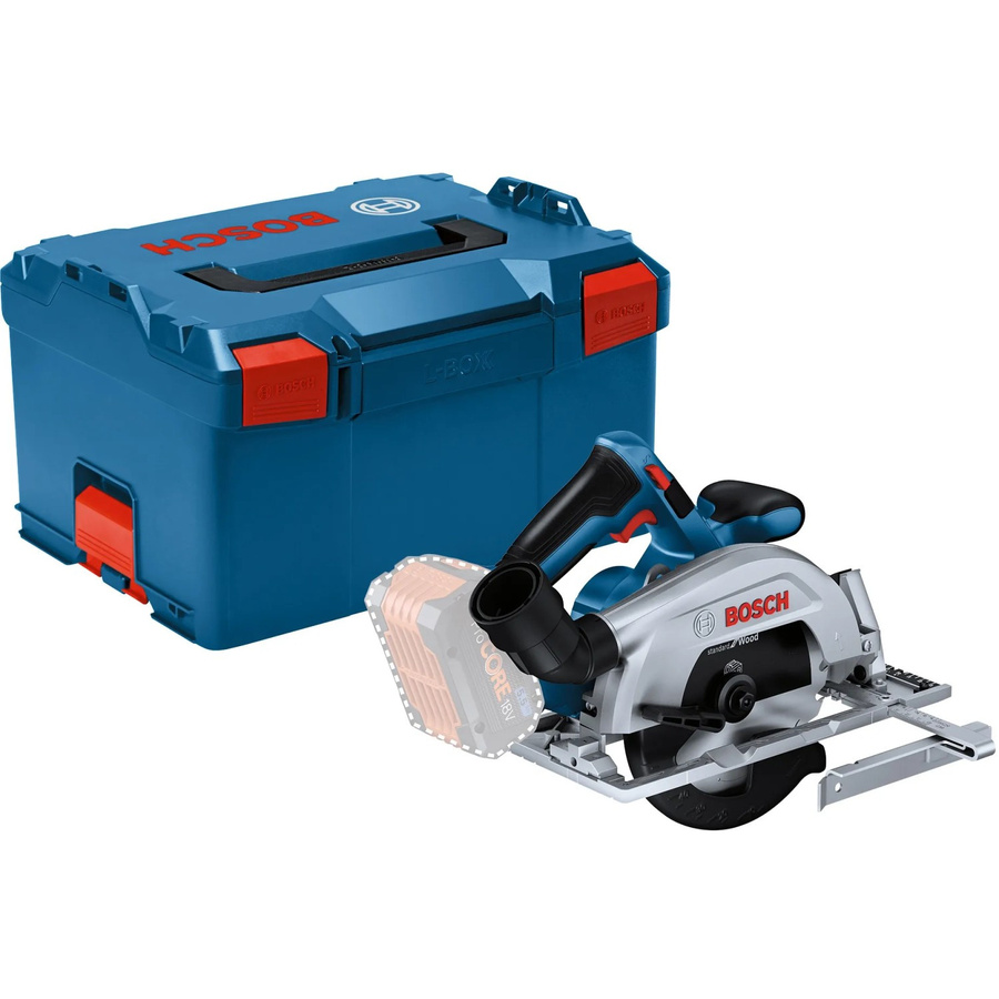 Bosch Professional Akku-Handkreissäge GKS 18V-57-2 bürstenlos in Blau/Schwarz mit einer maximalen Schnitttiefe von 57 mm - Bild 3