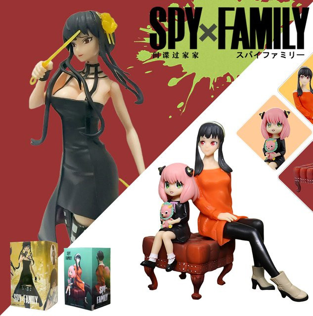 Bandai Spy x Family Anya Yor Forger, Actionfigure, 16cm, Kunststoff - Bild 1