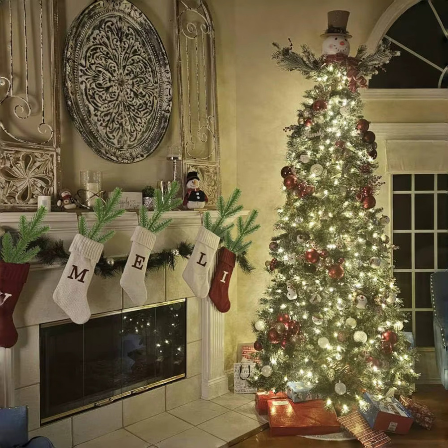 Künstliche Weihnachtsbaum-Pflanzen in Grün für die Tischdekoration im Haus, Garten oder Hof - Bild 2