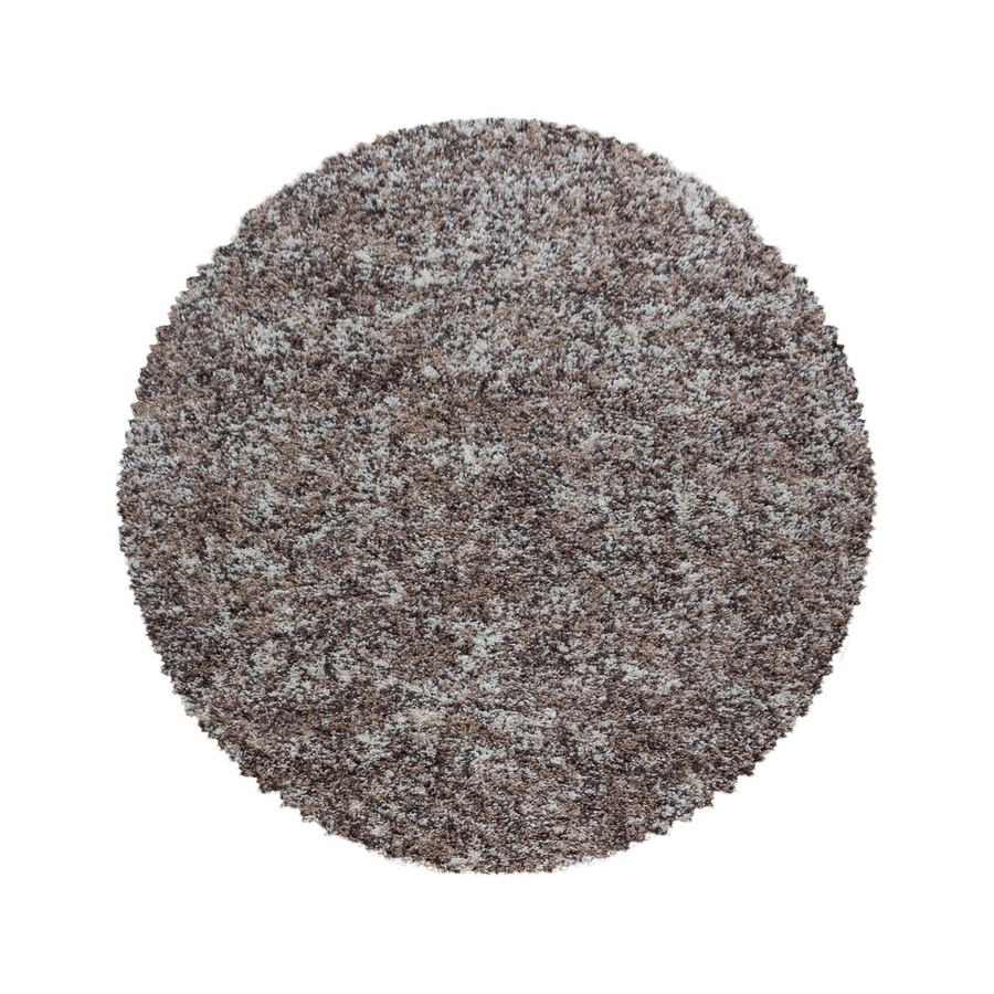 Ayyildiz Hochflorteppich Enjoy 4500 in Beige meliert im Vintage-Stil, Durchmesser: 120 cm - Bild 2