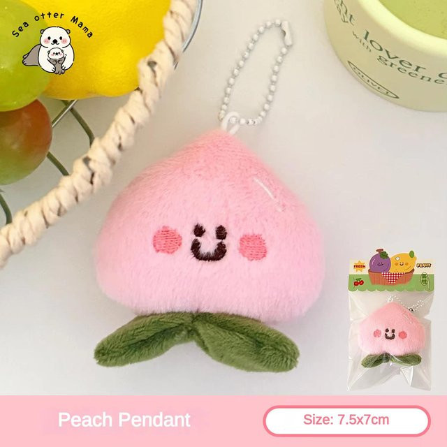 Frucht Plüsch Anhänger, Unisex - Bild 1
