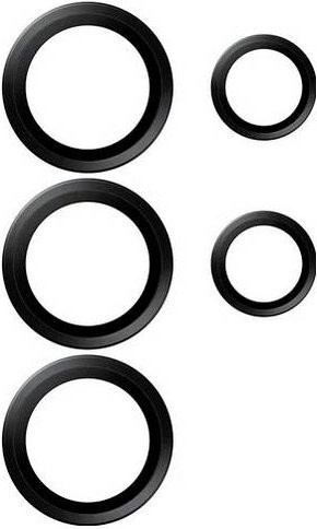 PanzerGlass Hoops Kameraschutzglas für Samsung in Schwarz, 1 Stück - Bild 1