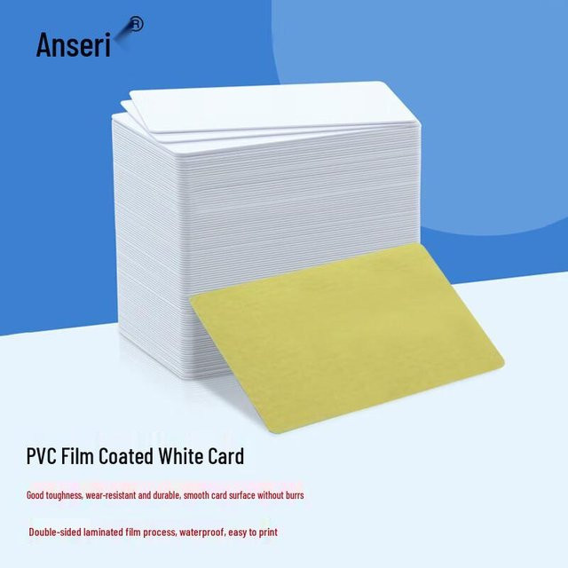 Ansai Rui Selbstklebende PVC-Ausweise in Gelb - Bild 1