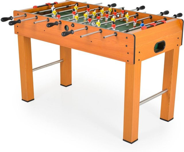 Moni Tischfußball 1019A, Kickertisch, braun - Bild 1