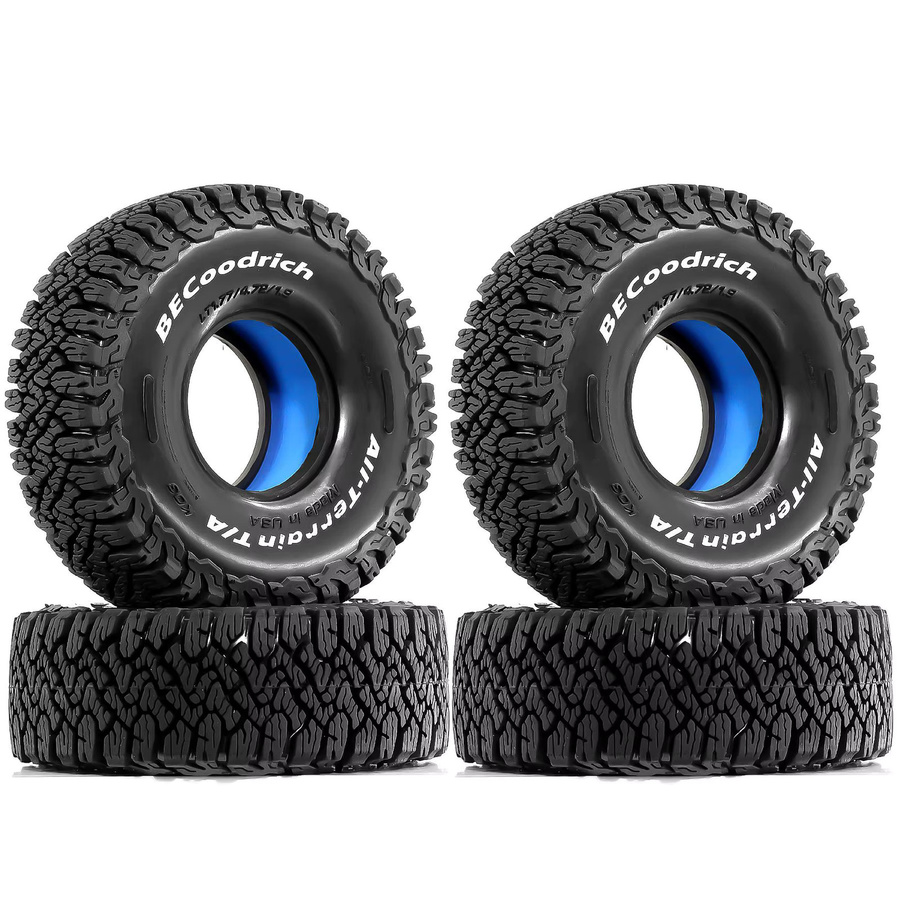 AJRC Butyl Gummi Reifen Schlamm Terrain, 4-teiliges Set, 1:10 - Bild 3