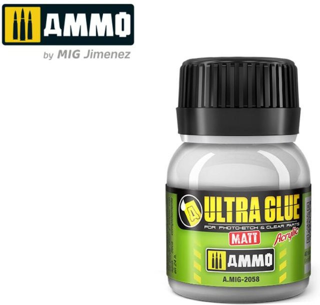 AMMO by MIG Jimenez Ultra Glue Matt for Photo-Etch and Clear Parts, Zubehör - Bild 1