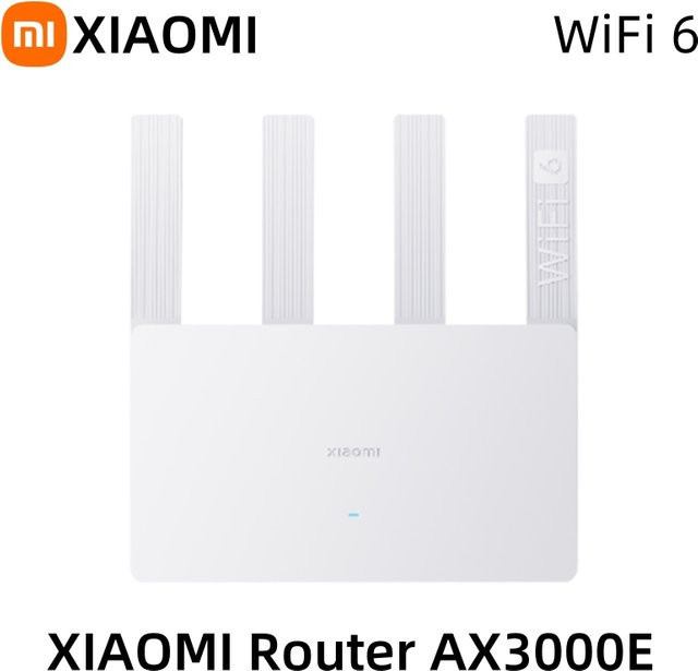 Xiaomi Router AX3000E WiFi 6 Dual-Band Router in Rot - Bild 1