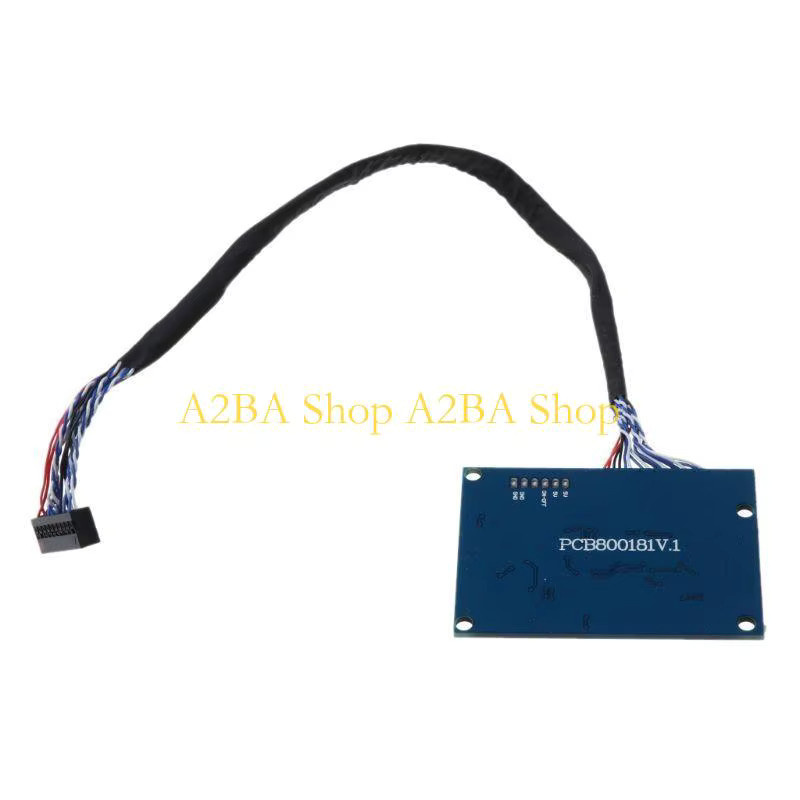 A2BA 1-Kanal LVDS auf 50Pin TTL Treiberplatine mit Kabel in Blau - Bild 3
