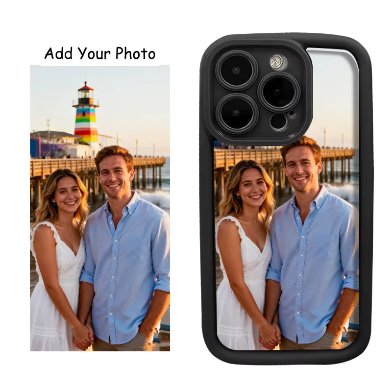 Schwarze TPU Schutzhülle für Apple iPhone Modelle (SE, 11, 12, 13, 14, 15, 16, 17) - Bild 2
