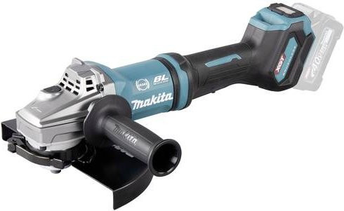 Makita Akku-Winkelschleifer GA038GZ XGT 40V mit 230 mm Scheibendurchmesser in Blau/Schwarz/Petrol - Bild 2