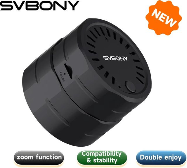 Svbony SC002 WIFI Elektronisches Okular-Kamera-Gerät in Schwarz mit Echtzeit-Vorschau für die Vogelbeobachtung - Bild 1