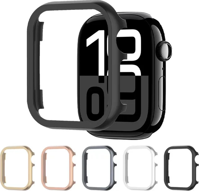 Apple Rahmen-Schutzhülle Aluminiumlegierung, Silber, Unisex - Bild 1