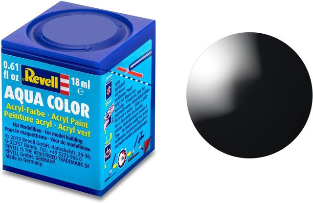 Revell Aqua Color Schwarz, 18ml - Bild 2