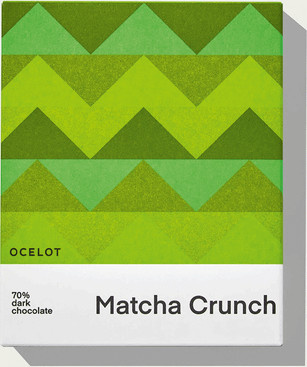 Ocelot Schokolade Matcha Crunch 70 g - Bild 1