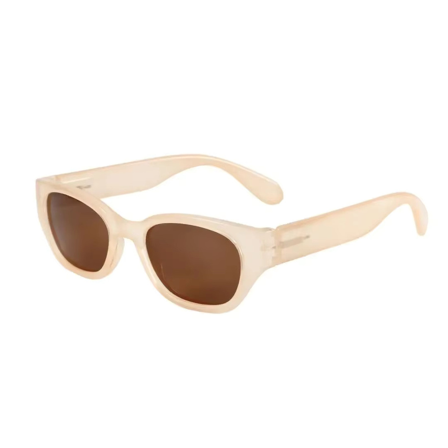 BLUEMOKY Cat-Eye-Sonnenbrille, Vollrand, beige, Kunststoff, Damen - Bild 2