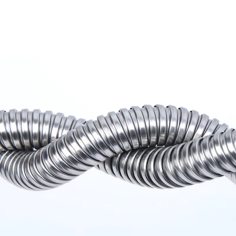 Wellrohr aus 304 Edelstahl in Silber für Kabelschutz und Drahtleitung, Durchmesser: 4-100 mm, Länge: 1-3 m - Bild 3