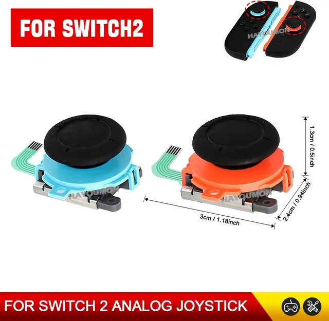 Hayoumon 3D-Analogstick Ersatz Joystick für Nintendo Switch in Multicolour - Bild 1