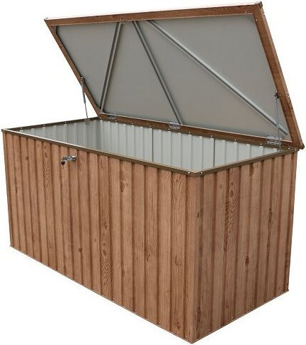 Duramax Metall Gerätebox Garten Aufbewahrungsbox Kissenbox mit 1450 l Volumen, B/T/H: 195 x 91 x 94 cm - Bild 1