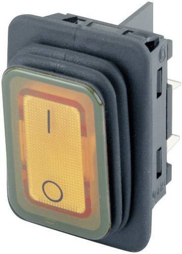 Marquardt Wippschalter 1935.3114 Schwarz 2 x Aus/Ein IP65 rastend 250 V/AC 20A - Bild 1