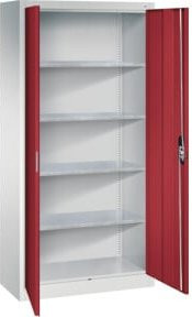C+P Werkzeugschrank Acurado 7035/3003 in Grau und Rot, abschließbar, B/T/H: 195 x 93 x 40 cm - Bild 1