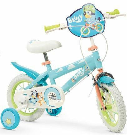toimsa Bikes Bluey Disney Kinderfahrrad, 12 Zoll, blau, für Kinder 3-5 Jahre - Bild 1